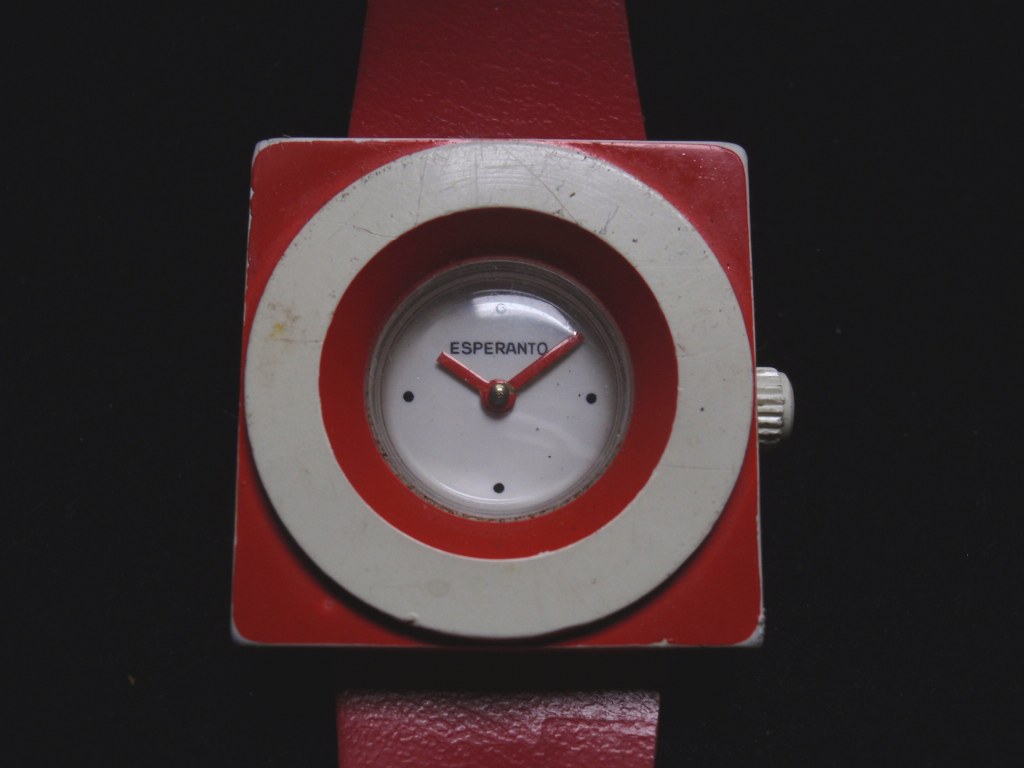 Horloge Esperanto