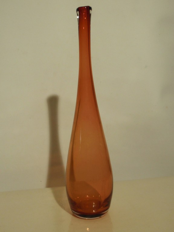 Orange vase Floris Meydam Leerdam