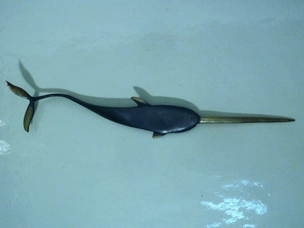 Swordfish modern Wiener bronze