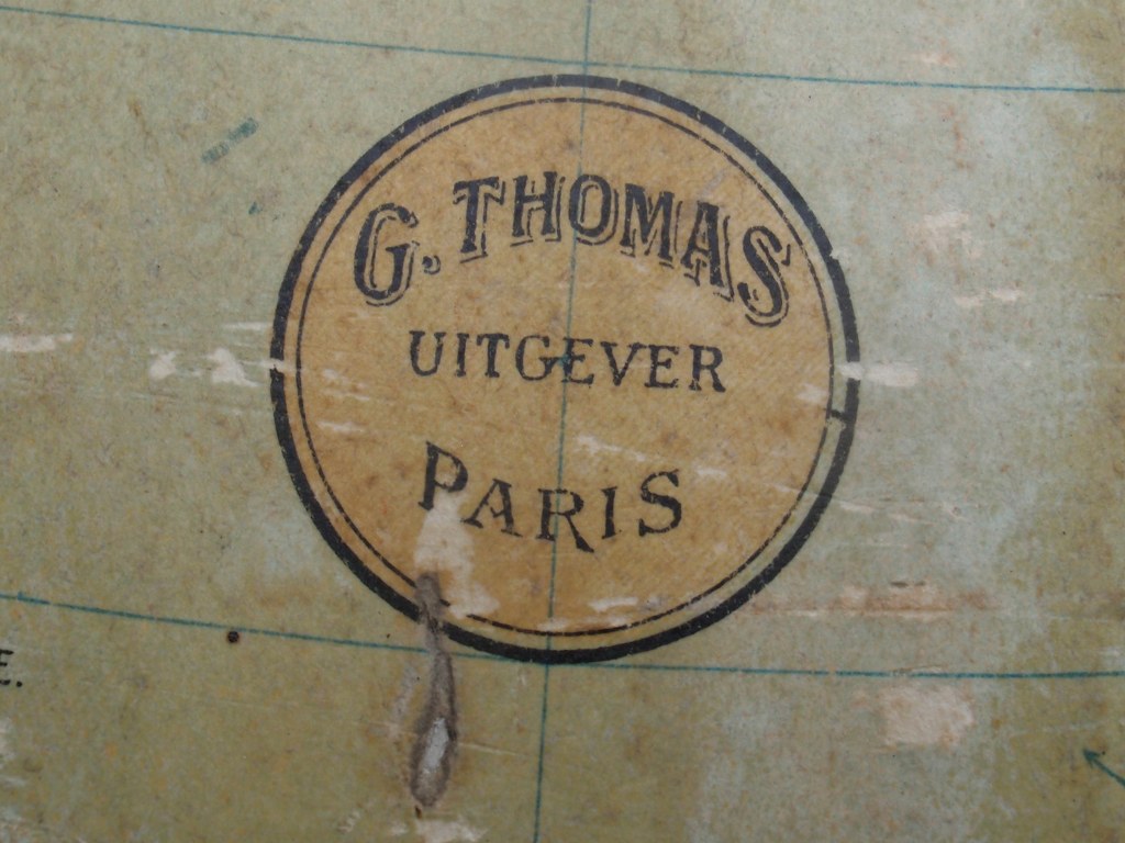 French worldglobe G. Thomas after 1914 