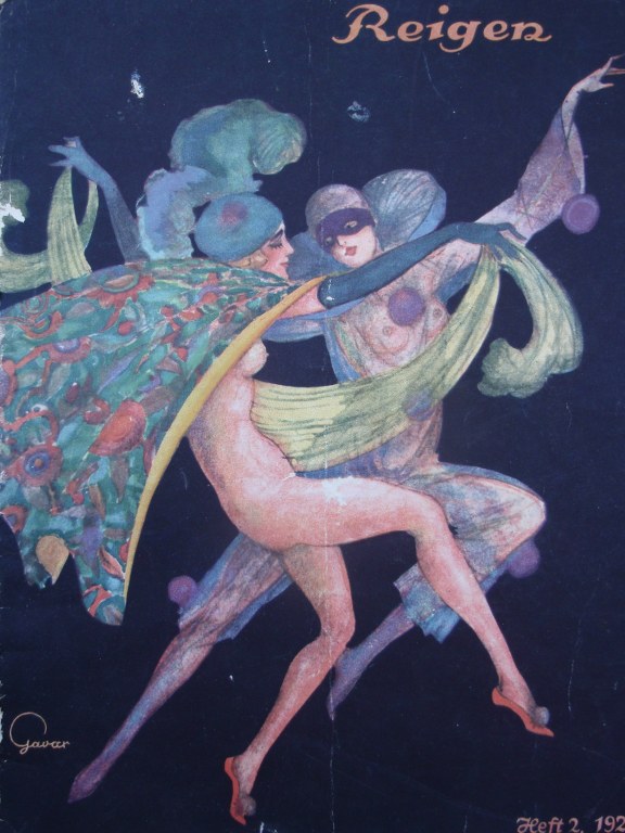 German art deco erotic magazine Reigen 1924