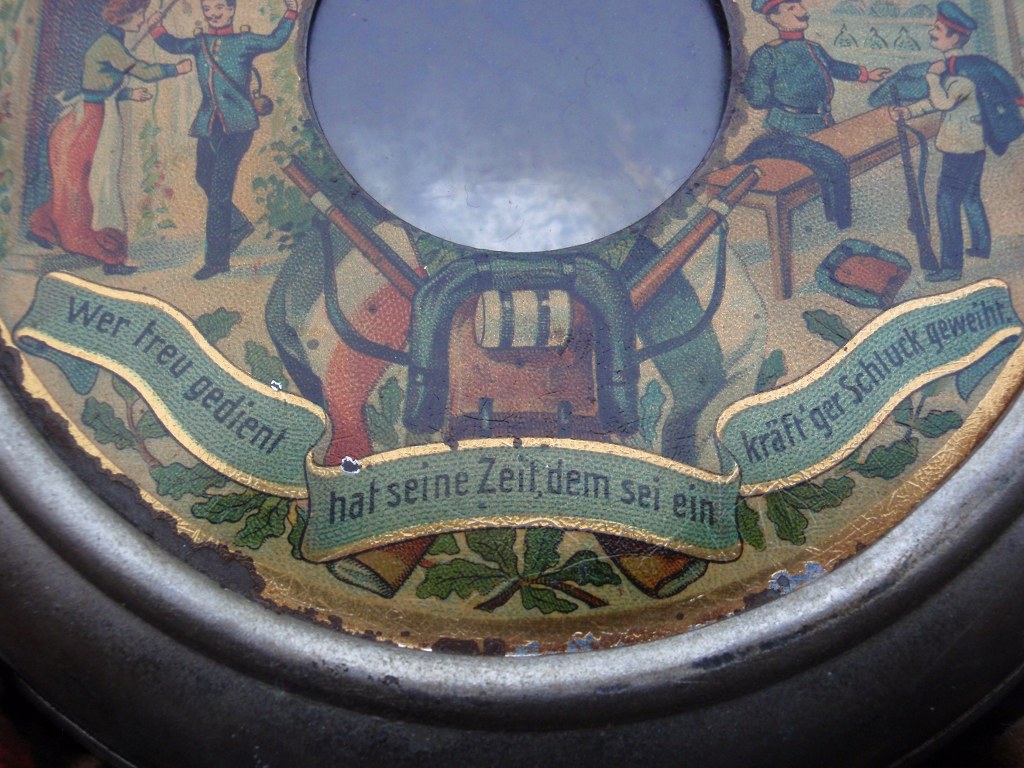 Reservisten Kaiserlich Deutsche Parole Heimat Flasche