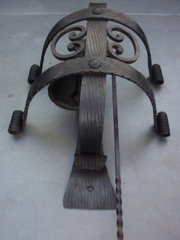 Wrought iron doorbell 