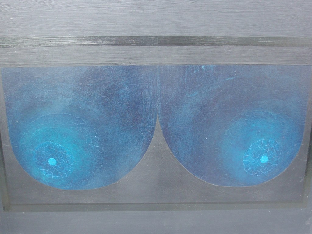 Erotic Pop Art painting by Gert Andeweg 1970