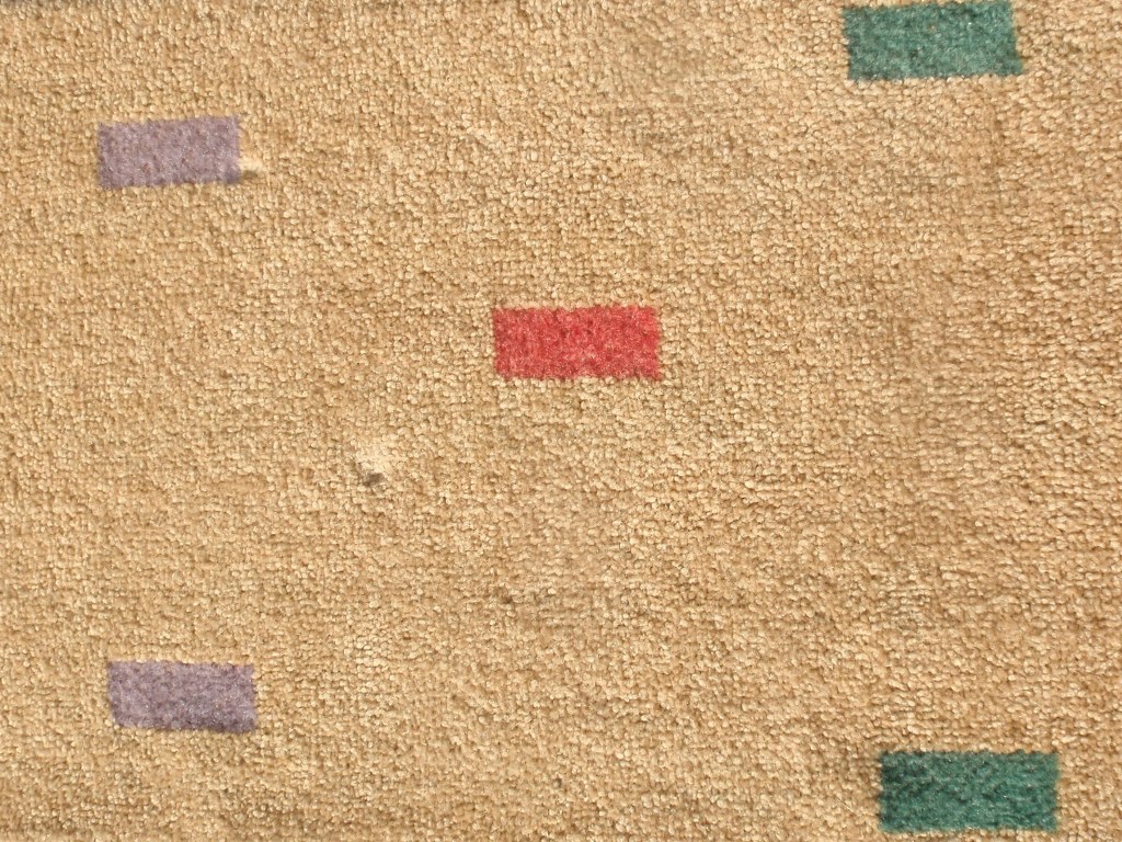 Small Dutch carpet with block motive