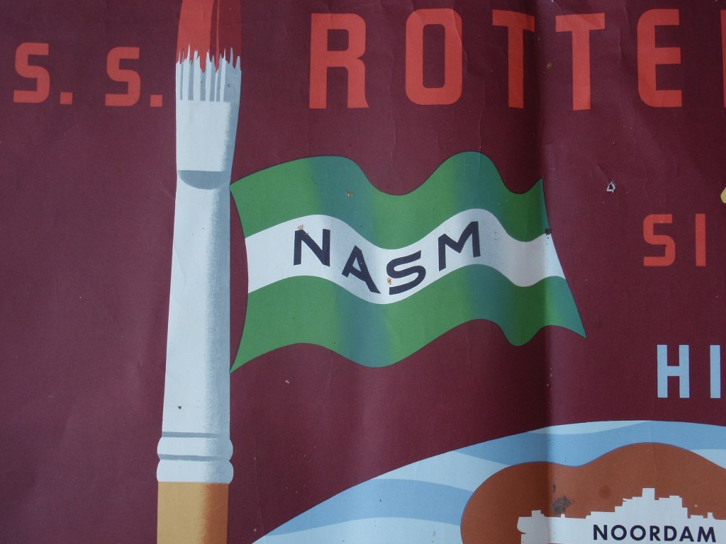 Poster SS Rotterdam 1959