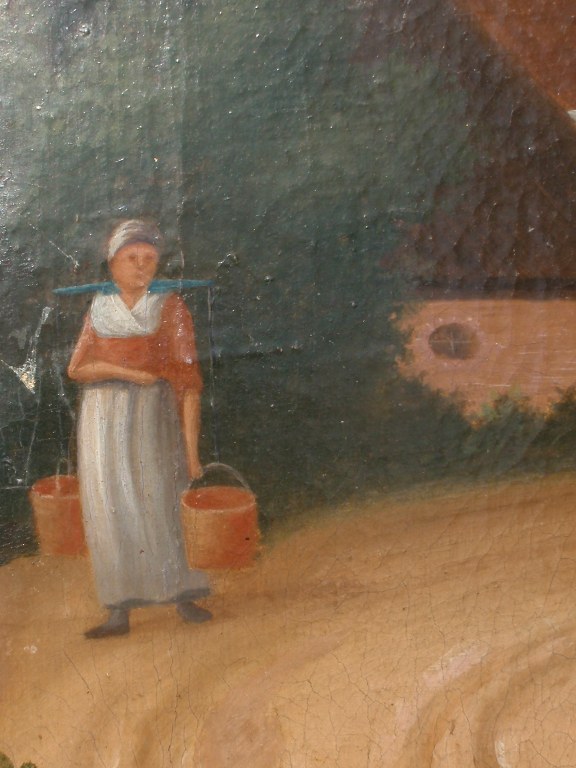 Painting of farm near Akkrum around 1860 