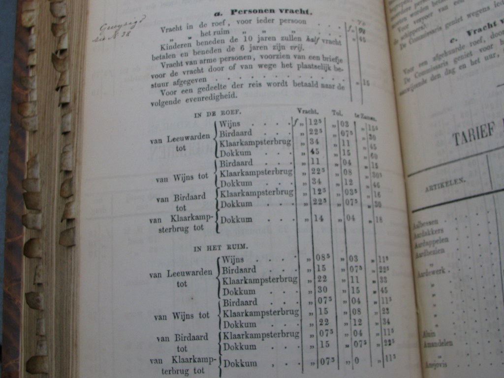 Verzameling verordeningen en veerreglementen van Leeuwarden-9