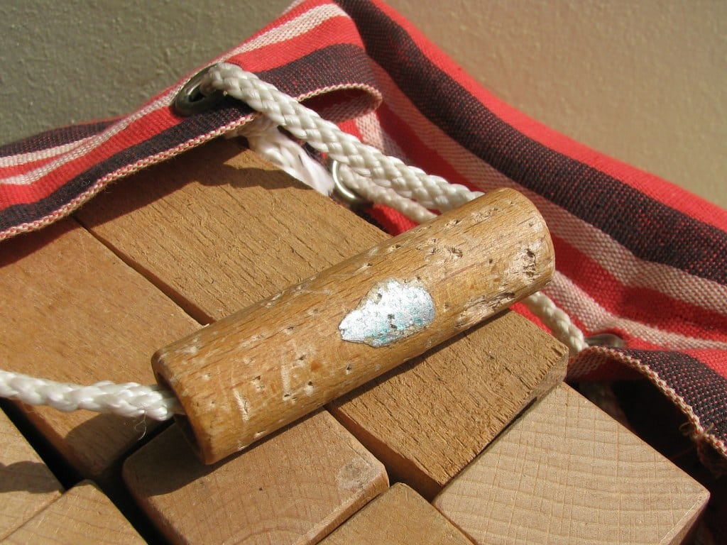 Fifties bag with wooden blocks ('blokkenzak') of ADO by Ko Verzuu-2