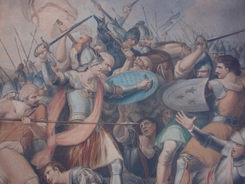 Battle of Agincourt after John Mortimer